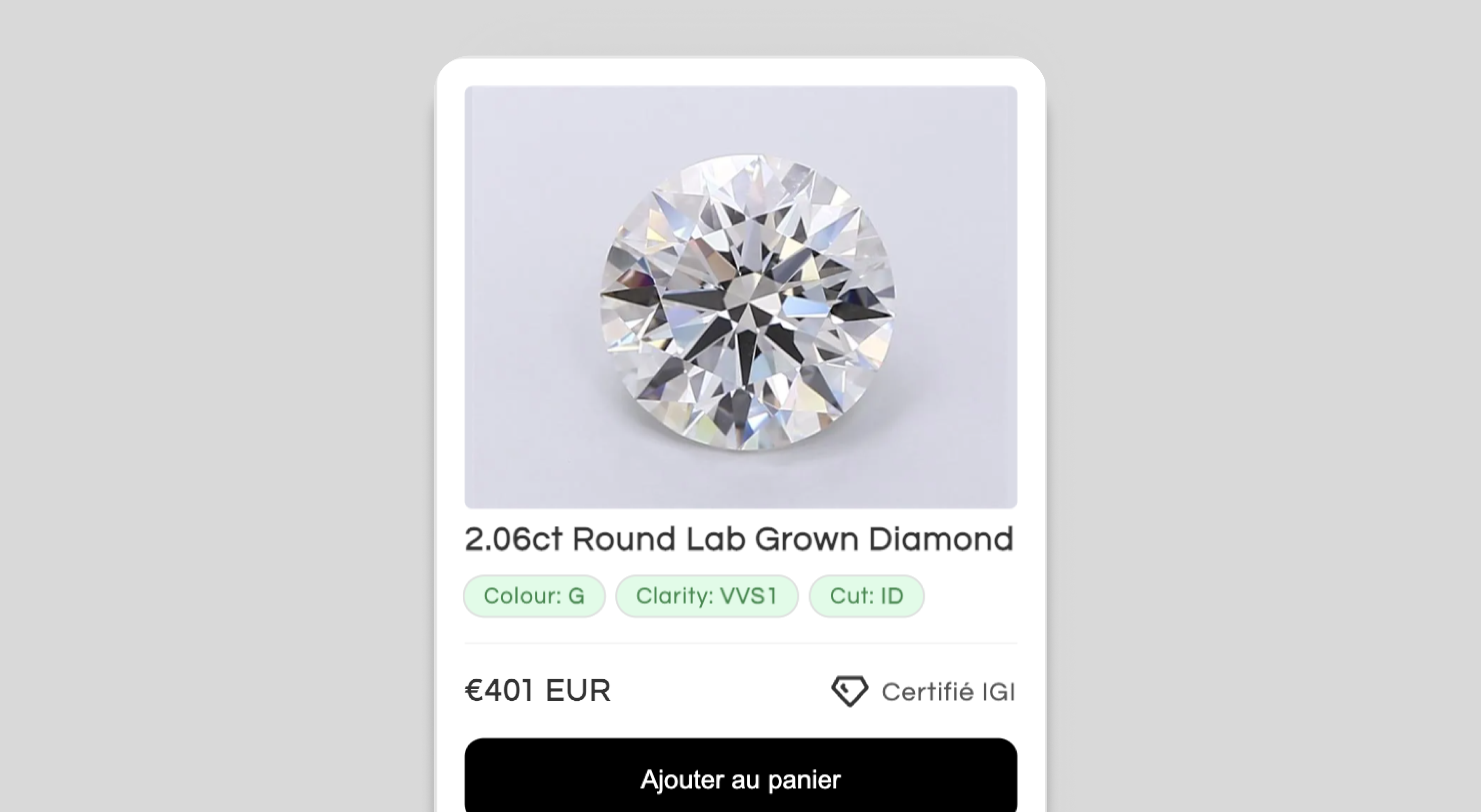 Prix des diamants de laboratoire en B2B, guide et comparatif 2025